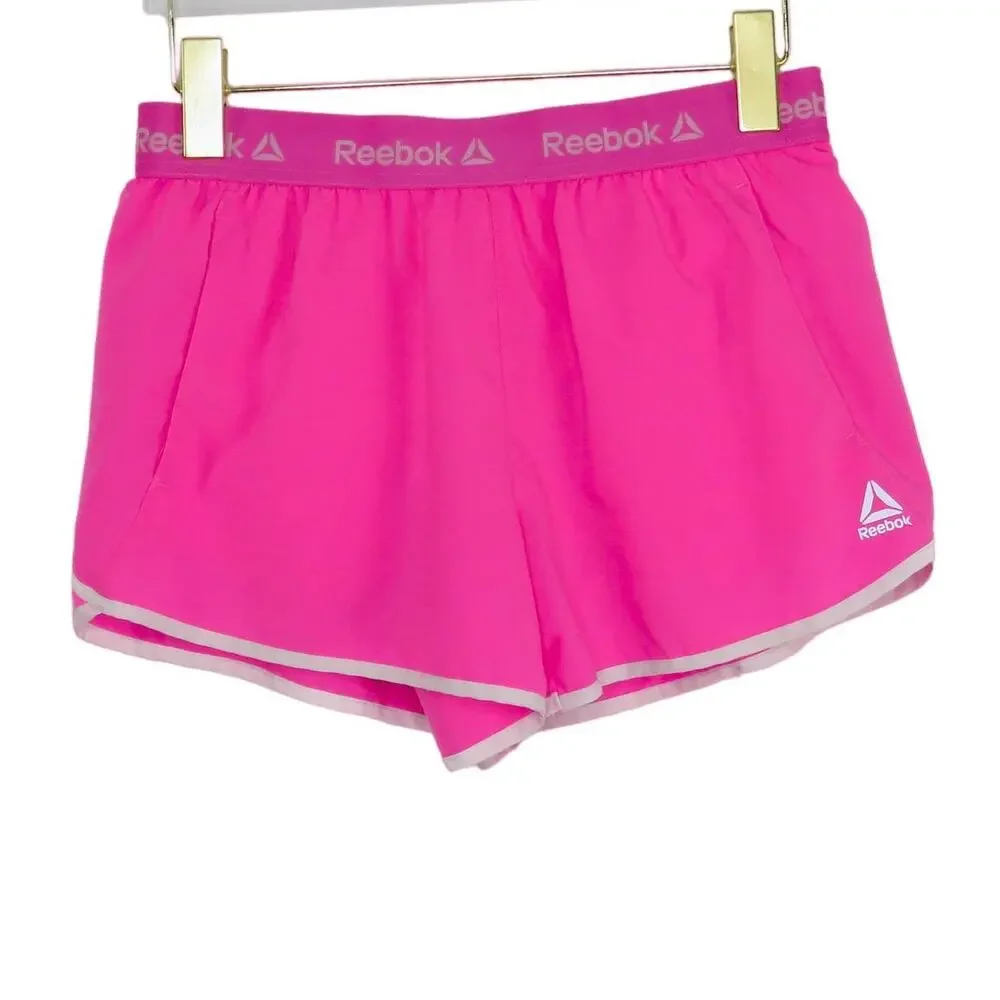 Reebok Hot Pink Primary Running Shorts Small